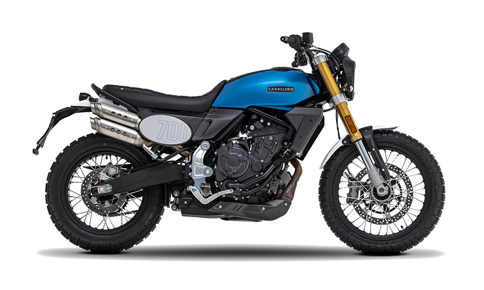 SCRAMBLER 700 MODRA