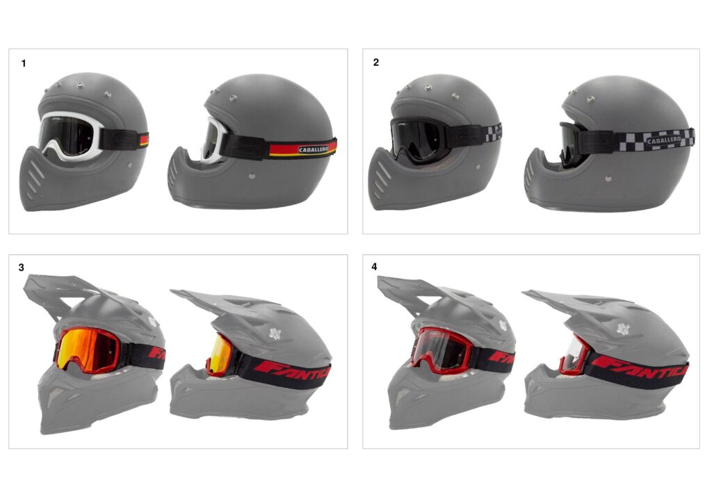 OBLECENI HELMET GOGGLES