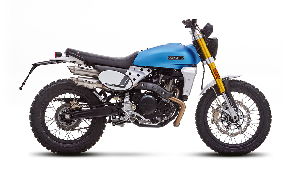 Caballero Scrambler 500 MY24 modra