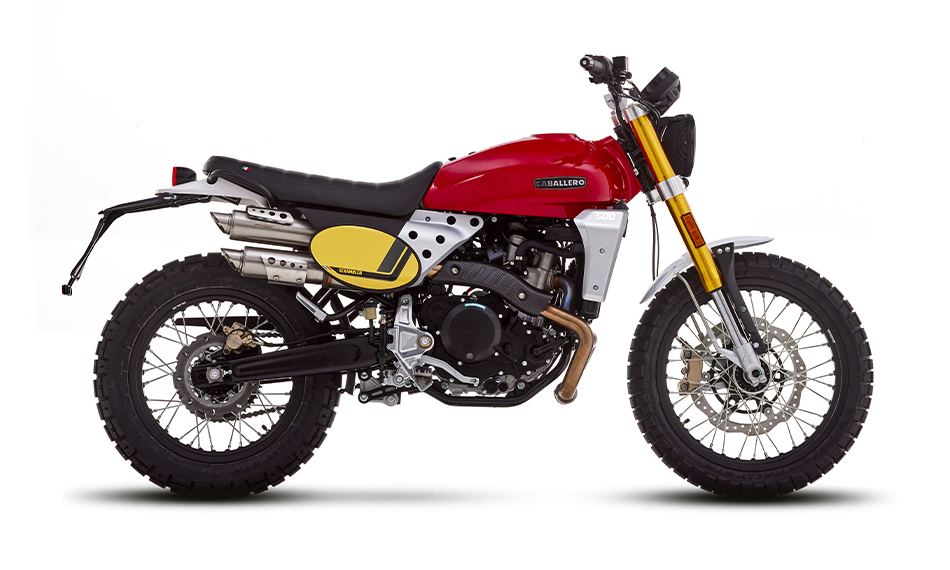 Scrambler 500 MY24 cervena