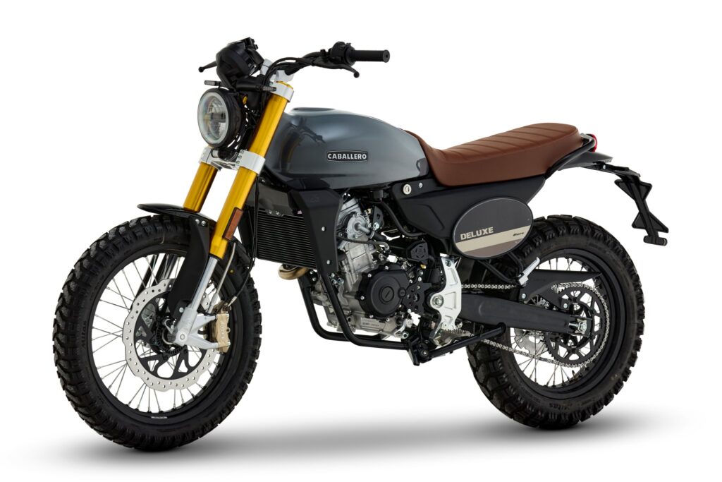 Caballero 125 Deluxe MY25 grey (5)